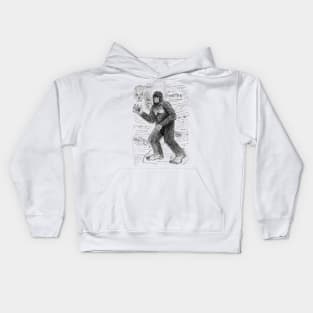 Stoneman Bigfoot Study Kids Hoodie